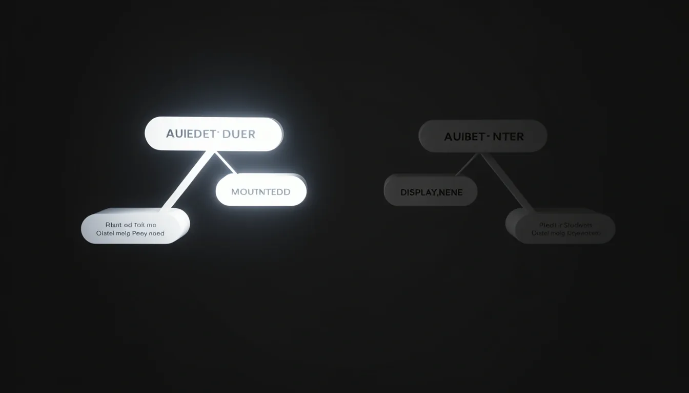 The Hide-Instead-of-Unmount Paradigm Shift