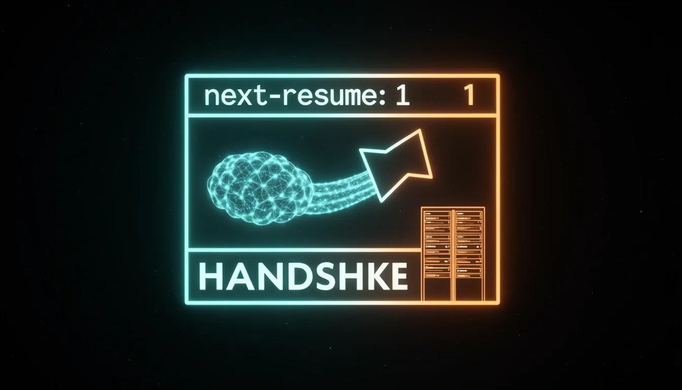 The Resume Protocol Handshake: next-resume: 1 and the POST Body