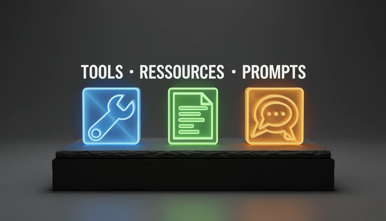 Three Core Primitives: Tools, Resources, and Prompts