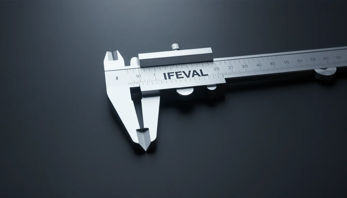 IFEval: The Foundational Benchmark That Exposed the Gap