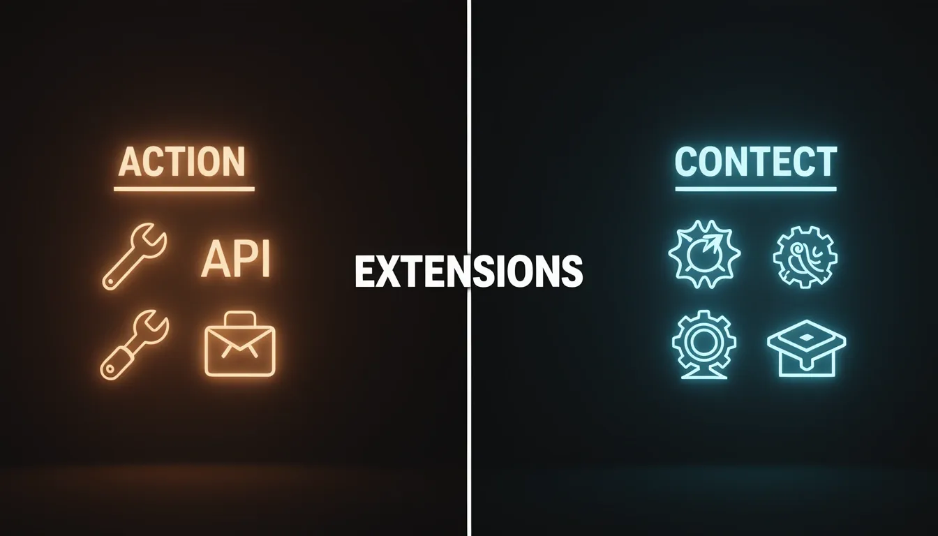 Agent Extension Types: The Action vs. Context Split