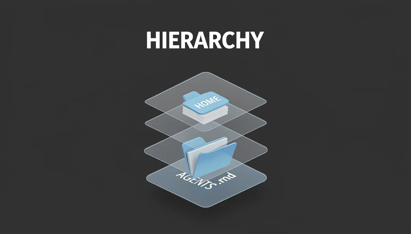 The AGENTS.md Rules Discovery Hierarchy