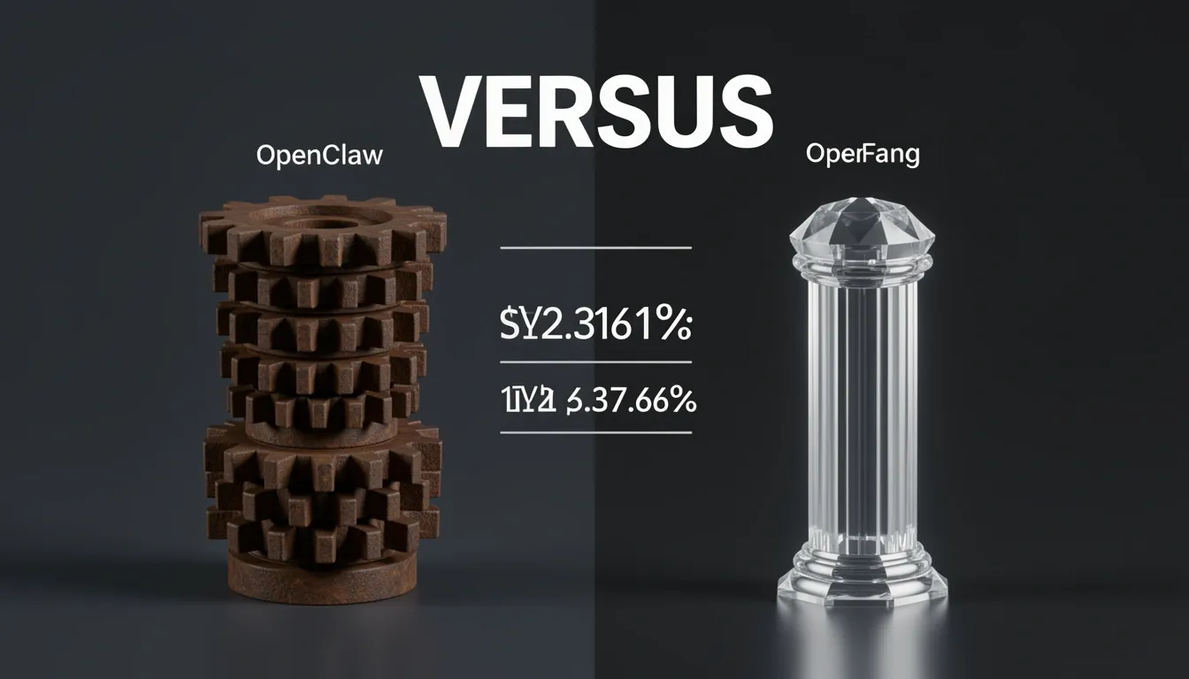 OpenClaw vs OpenFang: A Stark Architectural Contrast